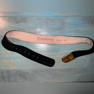 Donna Karan Suede belt - women medium